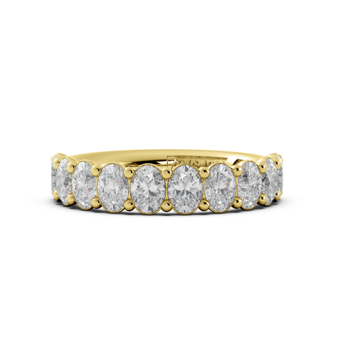 Ava Couture 14 Karat Yellow Gold Lab Grown Diamond Ring