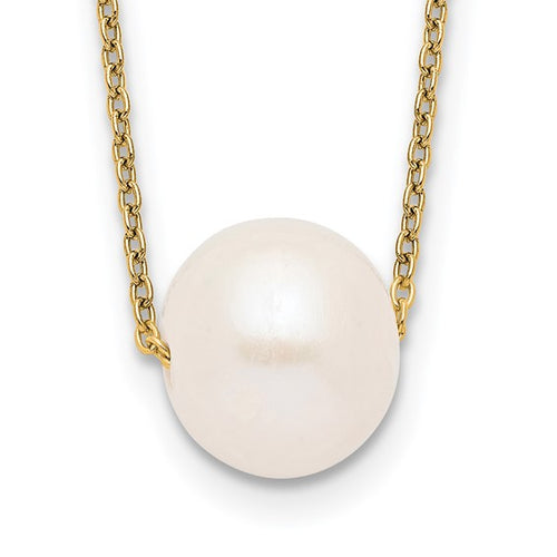 Yellow Tone Pearl Pendant