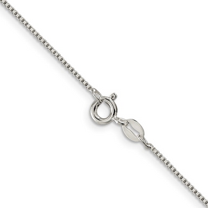 Sterling Silver Box Chain 20 Inches Long