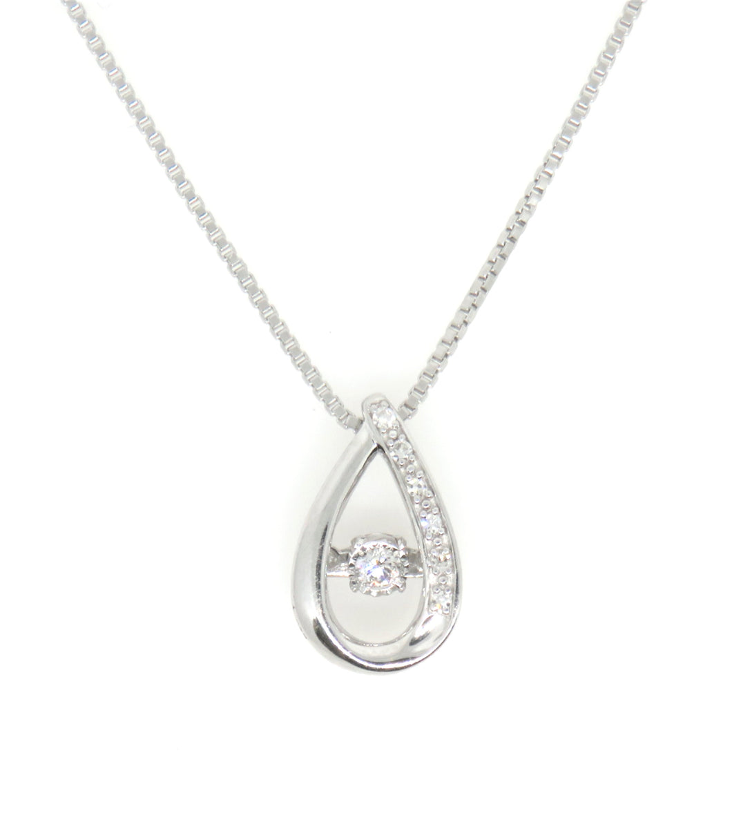 Sterling Silver Teardrop shape 