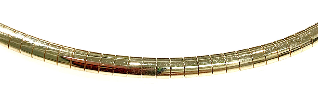 14 Karat Yellow Gold Oemga  Necklace