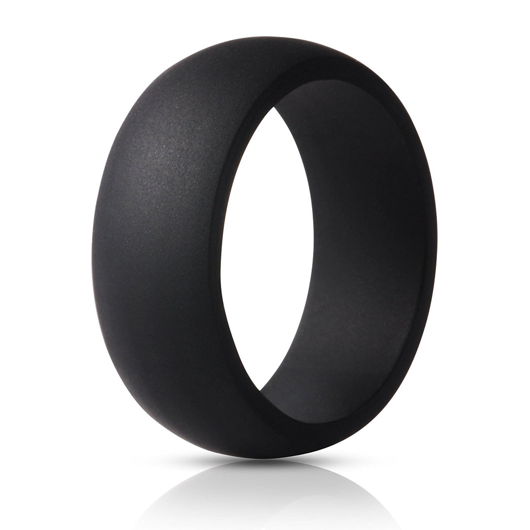 TruBand Silicone Domed Black