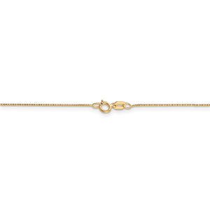 14 karat yellow gold baby box