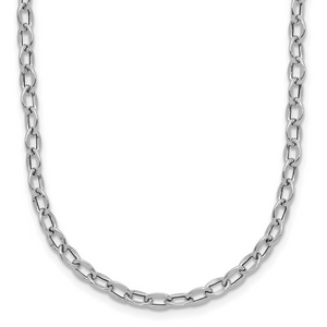 Leslie's 14 Karat White Gold Fashion Chain