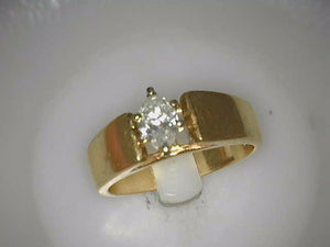 14kt Yellow Gold ring mounting