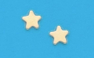 A Pair of Yellow Tone Baby Star Earrings