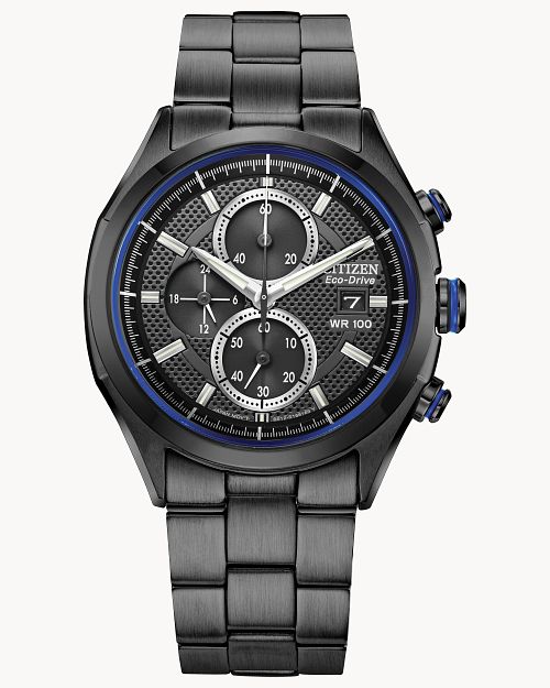 Men's Eco Drive Chronograph Watch