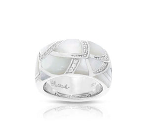 Sterling Silver 'Sirena' Ring by Belle Etoile