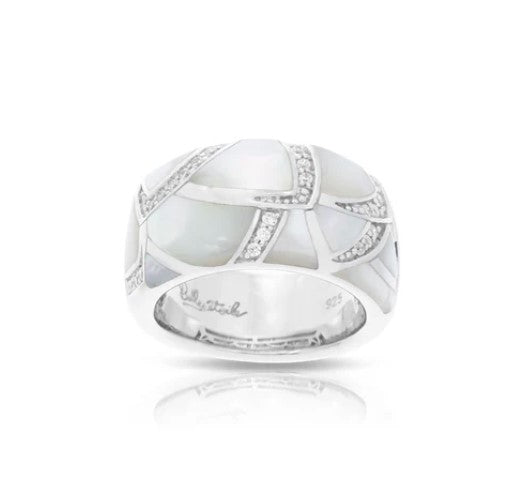 Sterling Silver 'Sirena' Ring by Belle Etoile