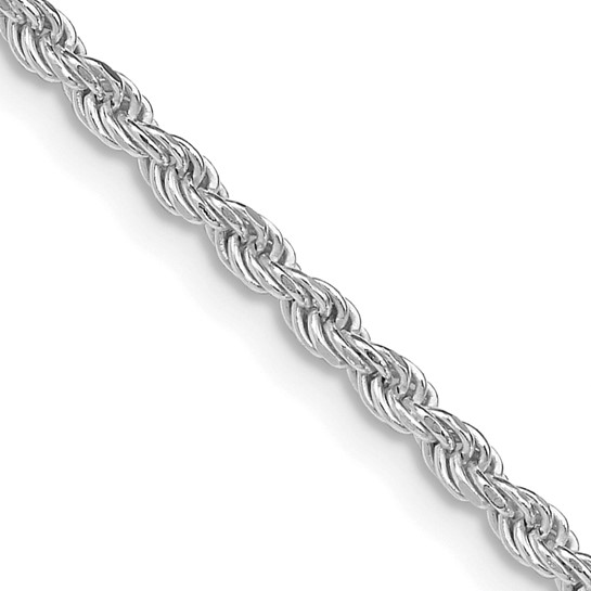Sterling Silver Rope Chain 20 Inches Long