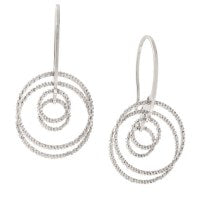Sterling Silver ' Circle Game' Earrings