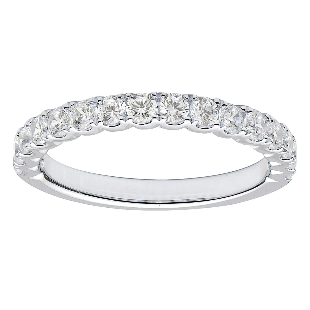 White Gold Diamond Anniversary Ring
