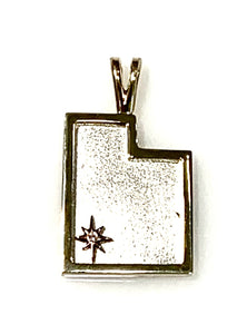 14 Karat Yellow, White and Rose Gold "Utah" Pendant